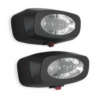 1EZD7 Work Light, Oval, LED, 12VDC, 6 In L, PK2