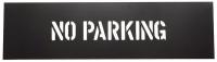 1F122 Safety Stencil, No Parking, PVC Plastic