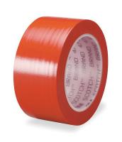 15F743 Marking Tape, 2In W, 108 ft. L, Red