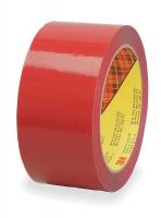 1F184 Carton Tape, Polypropylene, Red, 48mm x 50m