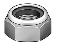 1FA76 Locknut, Nylon Insert, M12x1.75, PK50