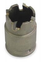 1FAH8 Carbide Hole Saw, Carbide Tip, 7/8 In