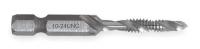 1FAJ9 Drill/Tap/Countersink Bit, 10-24x2 1/4 L