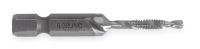 1FAL3 Drill/Tap/Countersink Bit, 6-32x3 In L
