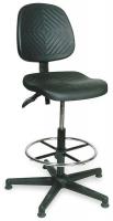 1FAU4 Industrial Chair, 300 lb., Black