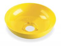 1FBF2 Plastic Eyewash Bowl, 10 In Dia
