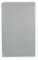 1FBN1 Partition Door, 36 In W, Steel, Gray