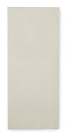 1FBY7 Partition Door, 36 In W, Polymer, Cream