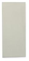 1FCA5 Partition Screen, 24 In W, Polymer, Cream