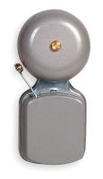 1FD15 Bell, 6 to 8VAC or 3 to 6VDC, 1.20A, Gray