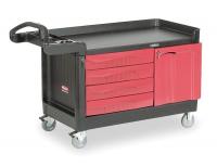 1FD48 Trade Cart/Service Bench, 750 lb., Black