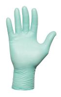 1FEX3 Disposable Gloves, Neoprene, L, Green, PK100