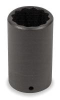 1FL79 Impact Socket, Deep, 1/2Dr, 1 3/16In, 12Pt