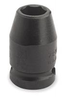 1FM71 Impact Socket, 3/8 Dr, 15/16 In, 6 Pt