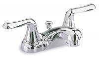 4THP3 Lavatory Faucet With Drain, 2 Lvr, 1.5GPM