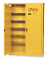 1FYK1 Aerosols Aerosols Cabinet, 30 Gal., Yellow