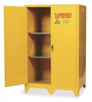 1FYK3 Flammable Safety Cabinet, 90 Gal., Yellow