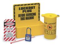 1FYT6 Lockout Station, Filled, Elctrical Lockout