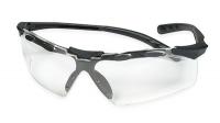 1FYY3 Safety Glasses, Clear, Scratch-Resistant