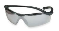 1FYY6 Safety Glasses, Slvr Mirror, Scrtch-Rsstnt