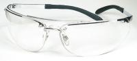 1FYY7 Safety Glasses, Clear, Scratch-Resistant