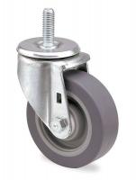 1G127 Swivel Stem Caster, 3-1/2 In, 250 lb, TPR