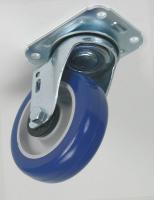 1G198 Swivel Plate Caster, 220 lb, 5 In Dia