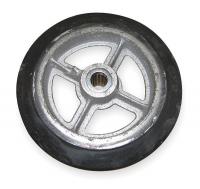 1GAC2 Wheel, 8x2 In, Mold On Rubber