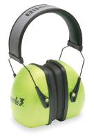 1GAD7 Ear Muff, 30dB, Over-the-Head, Green