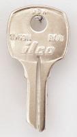 1GAK7 Key Blank, Brass, Type RO3, 5 Pin, PK 10