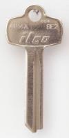 1GAR5 Key Blank, Brass, Type BE2, 7 Pin, PK 10