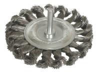 6JXH0 Wire Wheel, Stm Mt, 3 D, Max RPM 25, 000
