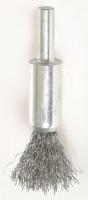 1GBP2 Crimped End Brush, 1 In Dia, 0.0060 Wire