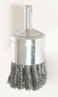 1GBR2 Knot End Brush, 1 1/8 In Dia, 0.0140 Wire