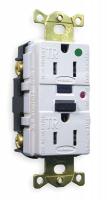 1GBY6 GFCI Receptacle, 15A, Hospital, White