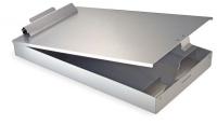 1GEH8 Portable Storage Clipboard, Legal, Silver