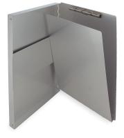 1GEH9 Portable Storage Clipboard, Legal, Silver