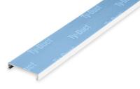 1GUW1 Wire Duct Cover, White, Width 2.25 In
