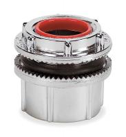 2GNF7 Raintight Hub, Chrome, 1.25 In Opening