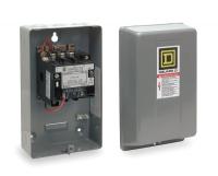 1H454 NEMA Contactor, 120VAC, 18A, Size0, 3P, NEMA1