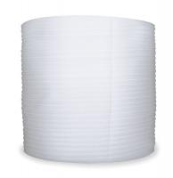 1HAX7 Foam Roll, White, 12 In. W, 450 ft. L