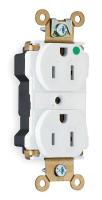1HBH9 Straight Blade Receptacle, 15 A AC, 5-15R