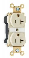 1HBJ8 Straight Blade Receptacle, 20 A AC, 5-20R