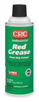 1HBK8 Red Grease Lubricant, 16 oz, Net 11 oz