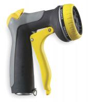 1HLW3 Water Nozzle, Yellow/Black/Gray, 5-1/2In L