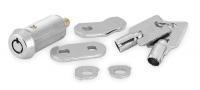 1JAA8 Tubular Cam Lock, Nickel, 7 Pin