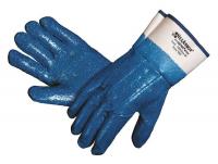 1JBY9 Cut Resistant Gloves, Blue/White, M, PR