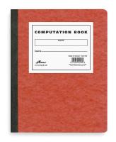 1JKL2 Computation Book, 1/2Hx9 3/8W In