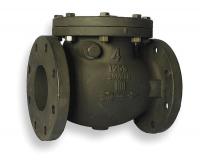 1JNL6 Swing Check Valve, 4 In, Flanged, Cast Iron