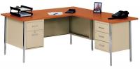 1JU50 Desk, L-Shaped